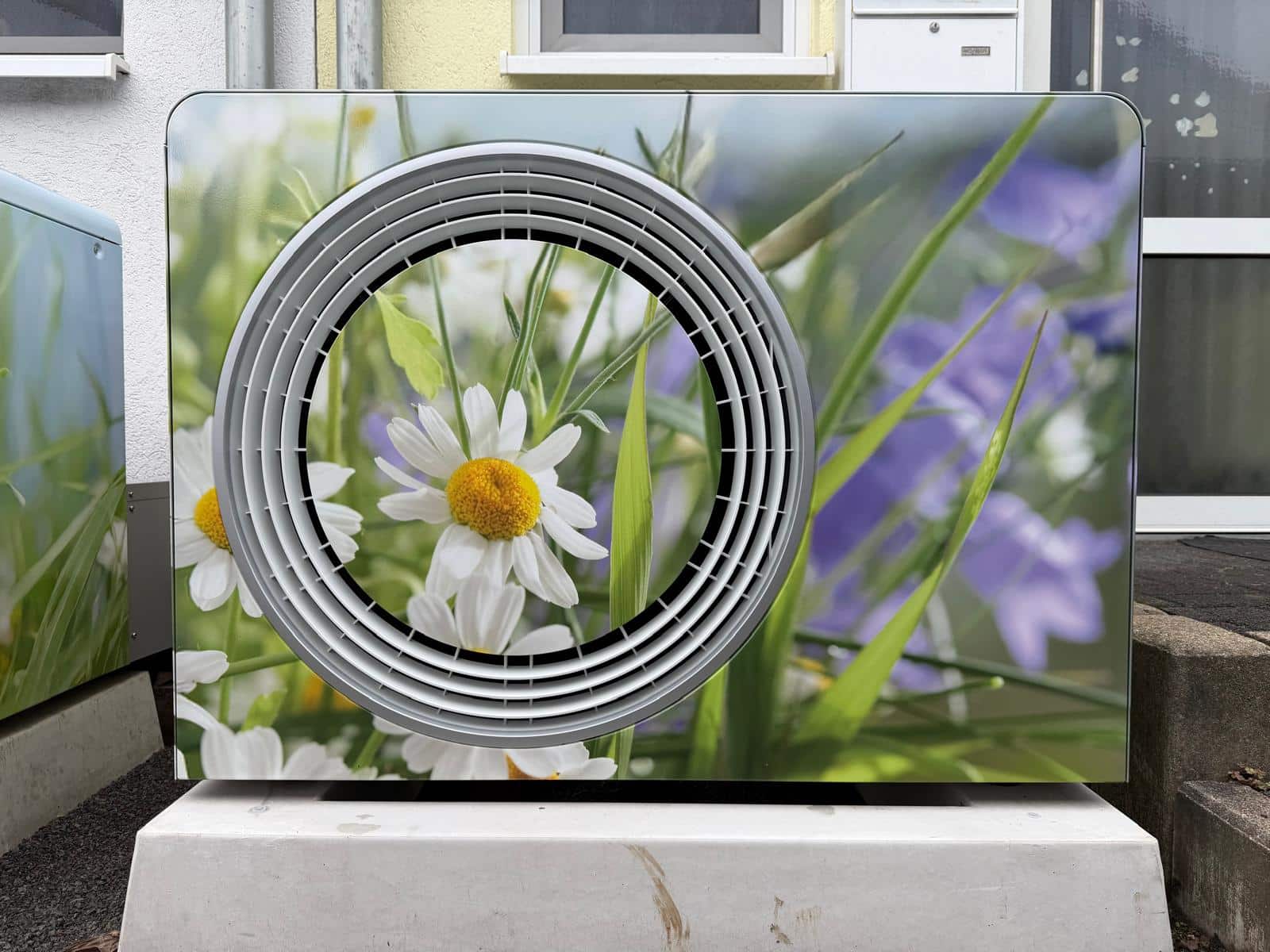 Folierte Wärmepumpe